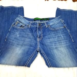 Mens jeans rock and roll